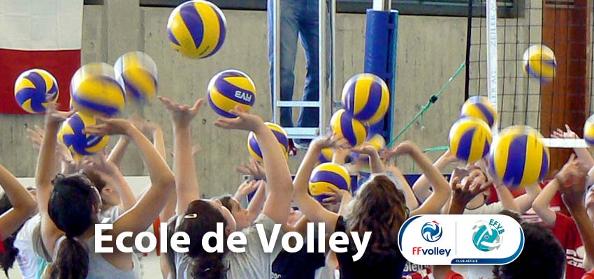 Ecole de volley ball labellisée FFVB