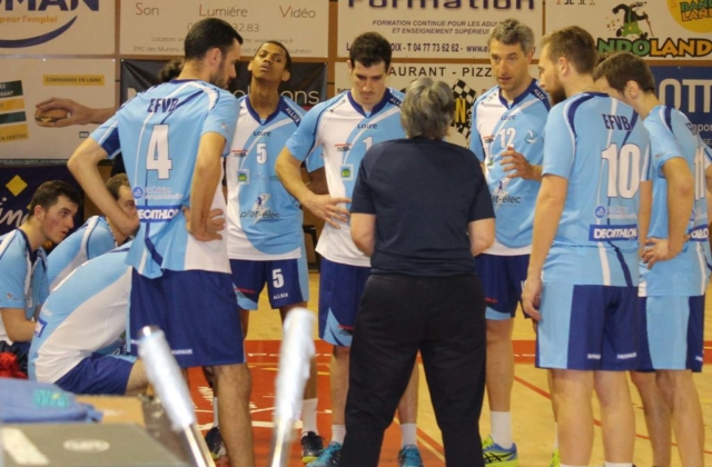 EFVB vs CASE : temps mort volley