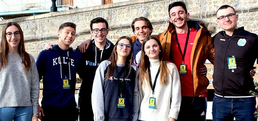 Patinoire de St-Galmier : Les jeunes volleyeurs ont répondu présent !