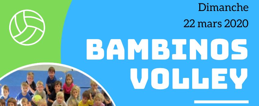 Le retour du Bambinos volley !