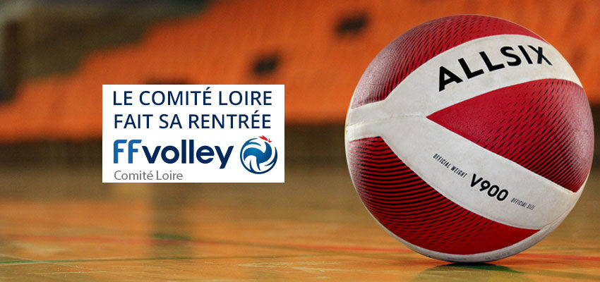 Rentrée 2020-21 pour le comité départemental Loire de Volley-Ball