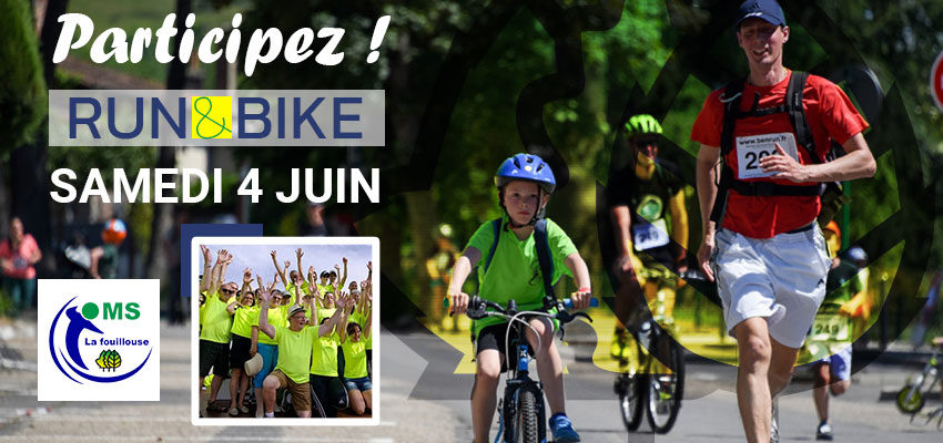 Participez au Run And Bike de La Fouillouse