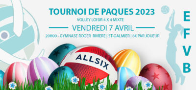 Tournoi de pâques 2023 à St-Galmier