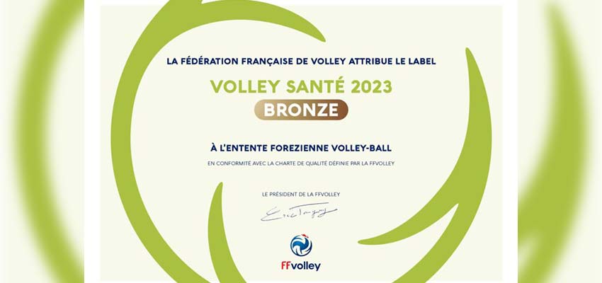 Label volley santé